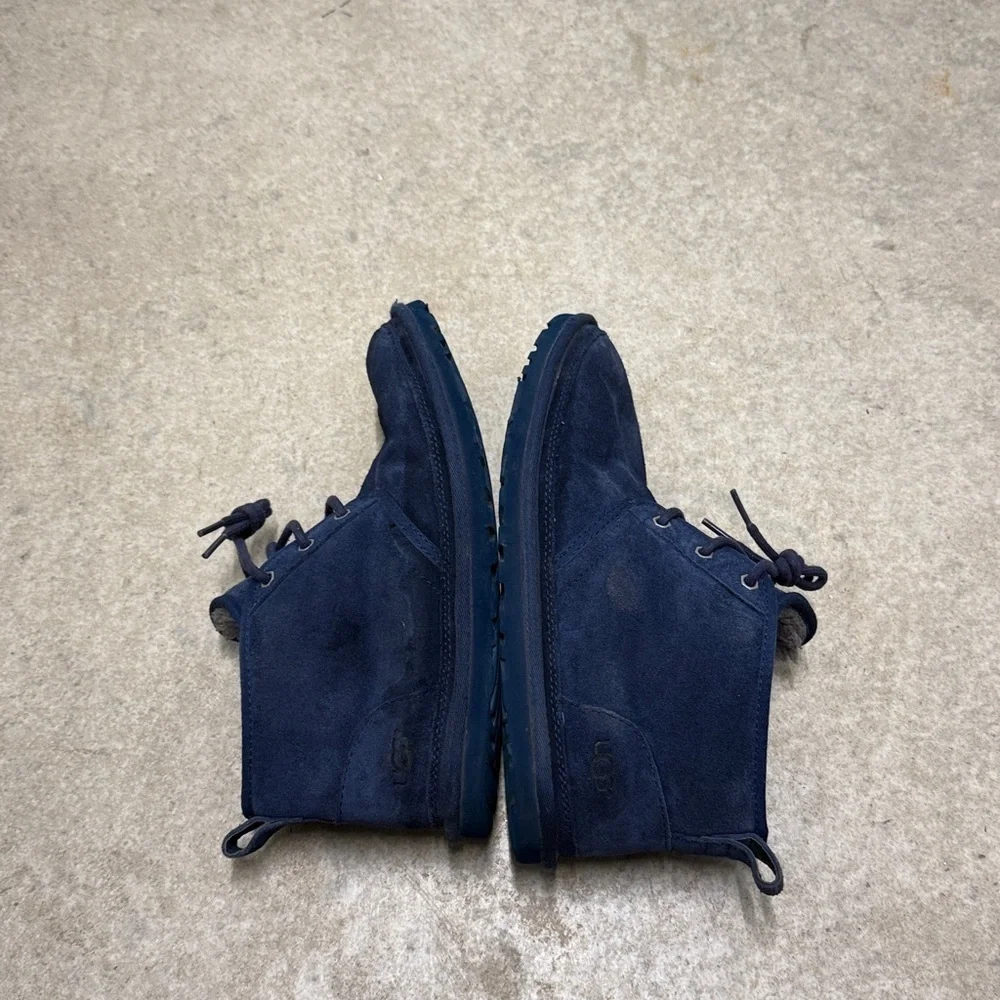 Ugg Classic Lace Up Neumel Low Mini Navy